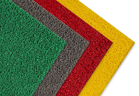 Spaghetti Site Mat PVC – Now available in Green and Grey.